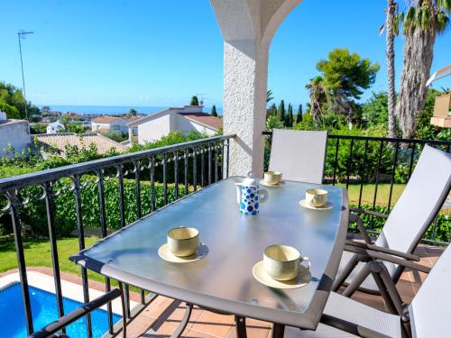 Balkón nebo terasa v ubytování Holiday Home Envalira by Interhome