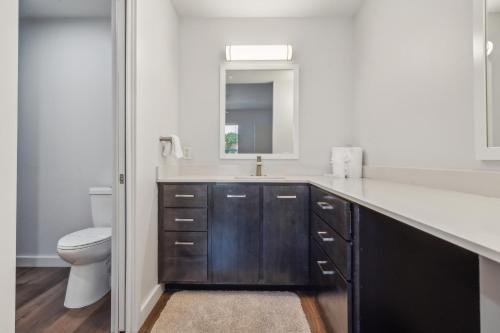 Koupelna v ubytování Flatz 830