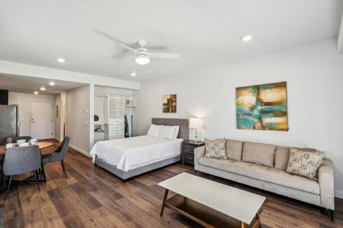 Postel nebo postele na pokoji v ubytování Flatz 830