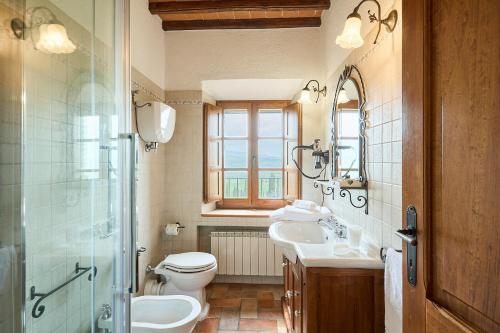 Ένα μπάνιο στο Agriturismo Cacciamici