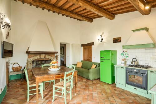 Η κουζίνα ή μικρή κουζίνα στο Agriturismo Cacciamici