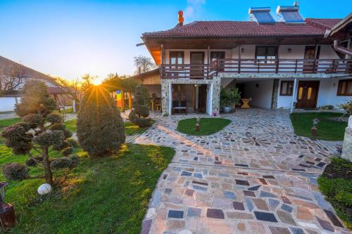 Vườn quanh Casa de vacanță Moțata