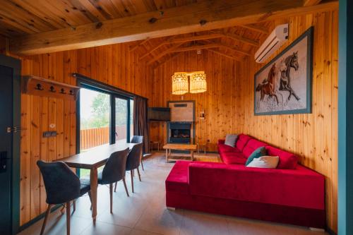 Khu vực ghế ngồi tại Say Resort Bungalov