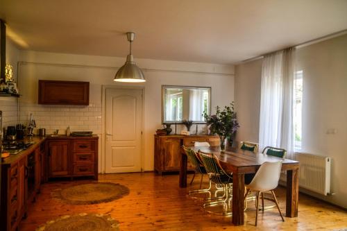 Kuchyň nebo kuchyňský kout v ubytování Casa Delia