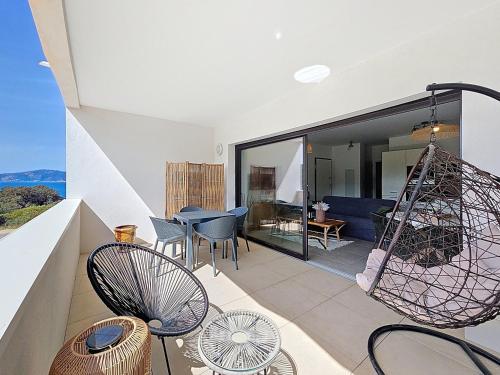 appartement T2 rive sud porticcio vue mer