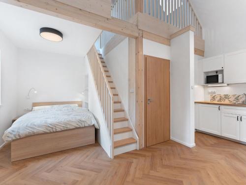 Kuchyň nebo kuchyňský kout v ubytování Apartment V kapradí-4 by Interhome