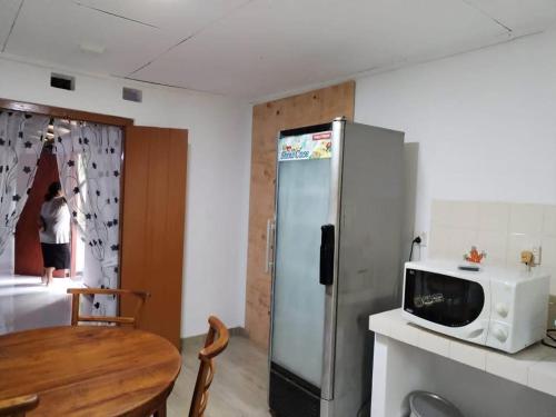 Kuchyň nebo kuchyňský kout v ubytování balasooriya resort