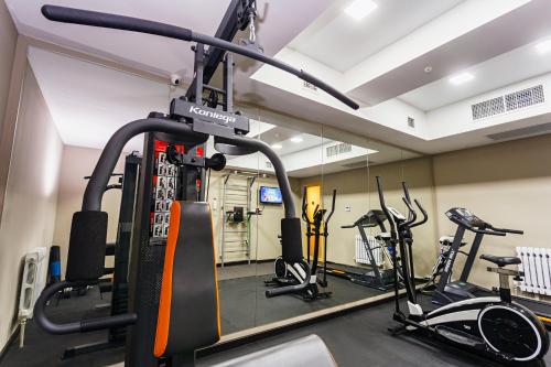 Gimnasio o instalaciones de fitness de Solutel Hotel
