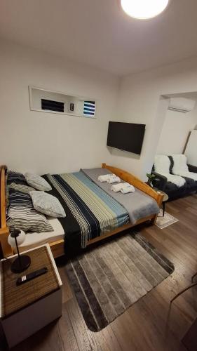 Krevet ili kreveti u jedinici u objektu Apartment Allapera