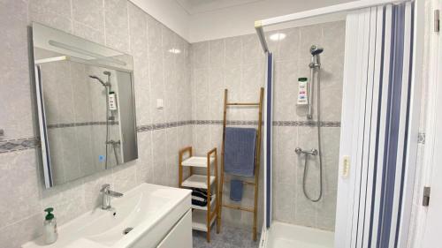 Et badeværelse på Casa do Jardim