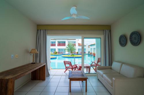 Χώρος καθιστικού στο Búzios Beach Resort by WAM Experience