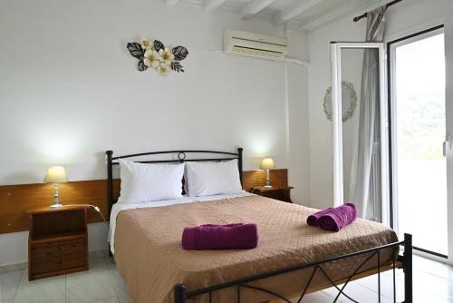 Cama o camas de una habitación en Villa Mike 105
