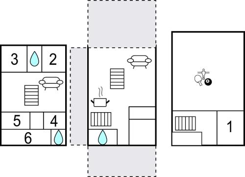 an illustration of a periodic table of elements with numbers at Stunning Home In Ørsted With Sauna in Ørsted