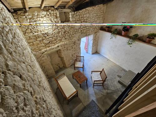 Χώρος καθιστικού στο Ruelle Bohème