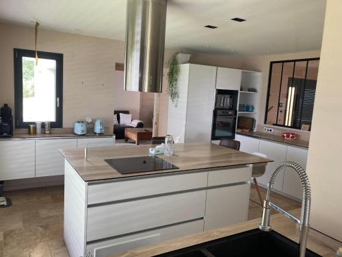 Photo de la galerie de l'établissement Magnifique villa avec piscine, à Saint-Genès-Champanelle