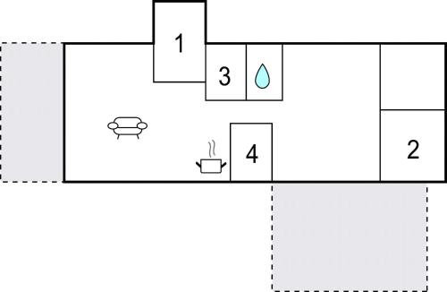 a block diagram of a block diagram of a reaction coordinate system at Four-Bedroom Holiday Home In Spottrup in Spottrup
