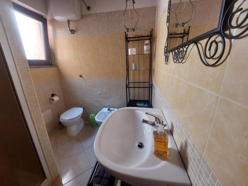 Koupelna v ubytování Fronte porto apartment 2