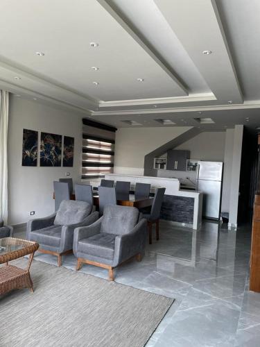 Hacienda white north coast Lagoon & sea view