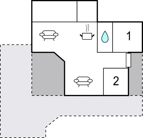 a block diagram of a house with the number at Holiday Home Tobaksvej M-892 in Marielyst