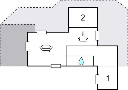 a block diagram of a biomass boiler at Two-Bedroom Holiday Home In Haderslev in Haderslev