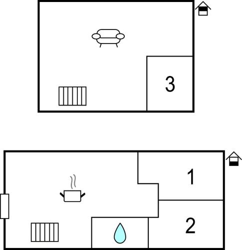 Κάτοψη του Three-Bedroom Apartment In Ebeltoft