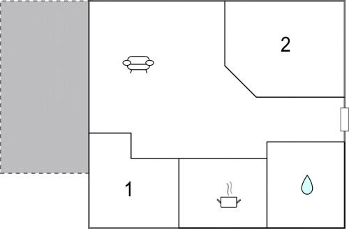 a diagram of the stages of the reaction of two different liquids at Beautiful Home In Skjern With Kitchen in Skjern