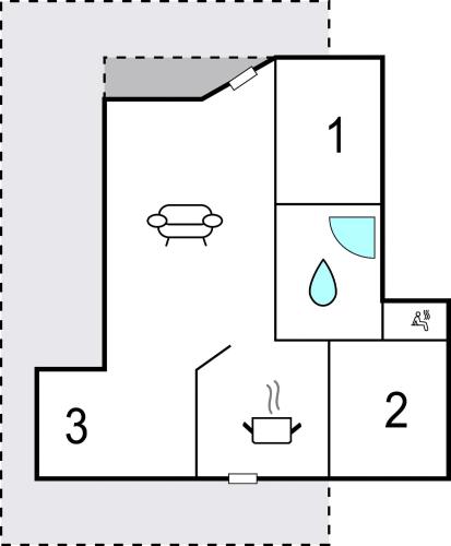 a diagram of a block diagram of a block diagram at Cozy Home In Aabenraa With Sauna in Aabenraa