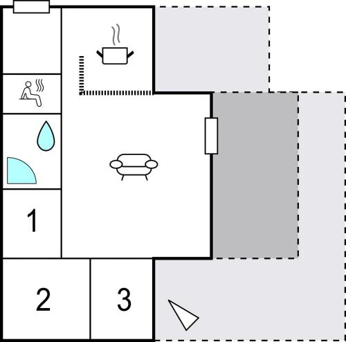 an activity page with a coordinate grid with a coordinate grid diagram at Three-Bedroom Holiday Home In Lundby in Lundby