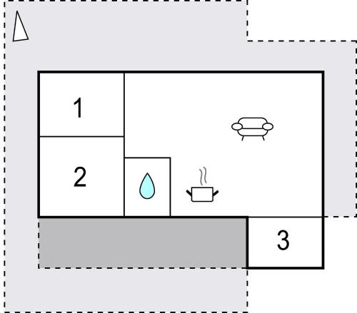 a block diagram of a block diagram of a block diagram at Amazing Home In Dannemare With Kitchen in Dannemare