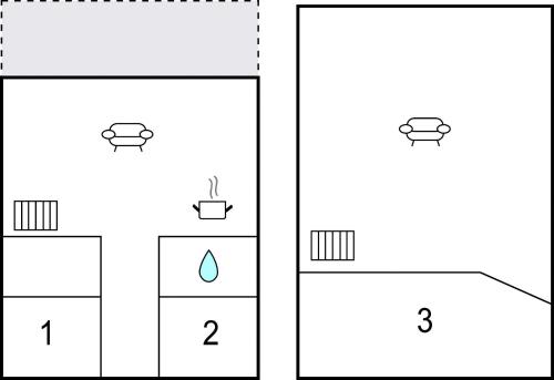 two diagrams of the periodic table with the number of electrons at Gorgeous Home In Samsø With Kitchen in Onsbjerg