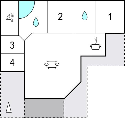 a block diagram of a block diagram of a flowchart at Holiday Home Æblehaven Hejls Xi in Hejls