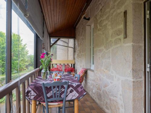 Balkoni atau teres di Holiday Home Redondel by Interhome