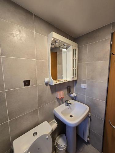 Koupelna v ubytování Valentyna Apart ,6