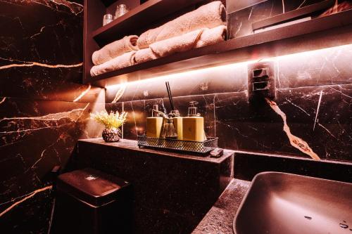 Koupelna v ubytování Flat Vista Mar , Piscina - Perto da Praia Manaíra