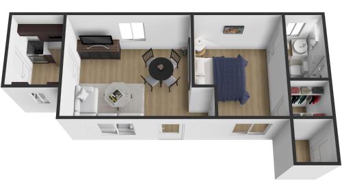 Kuchyň nebo kuchyňský kout v ubytování Resort Home Sleeps 24 Two Units