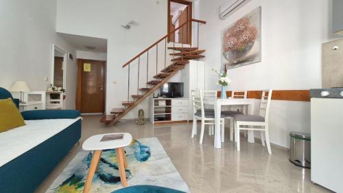 Kuchyň nebo kuchyňský kout v ubytování Egon Apartments