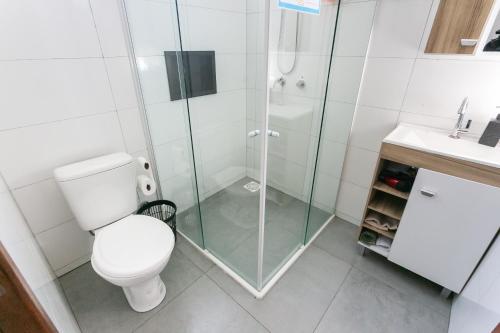 Koupelna v ubytování Casa do Sol Nascente