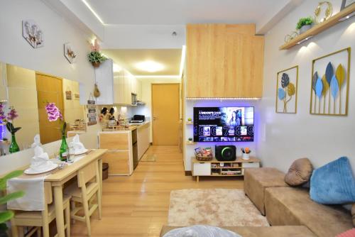Dapur atau dapur kecil di Le Marii Suites - Trees Residence