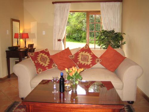 Un lugar para sentarse en Oak Tree Lodge