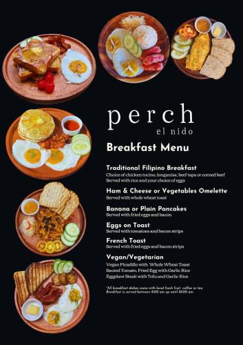 Jídlo v vily nebo okolí