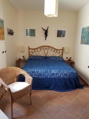 A bed or beds in a room at Villa Anna Rosa