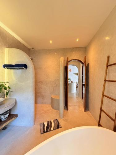 Cama o camas de una habitación en Lugadia Villas