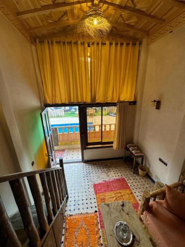 Zona de estar de Riad Jnane Imlil