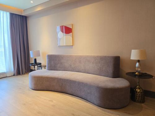 Posezení v ubytování Bayprime Hotel