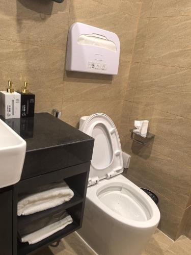 Ένα μπάνιο στο 宋品酒店An Hotel