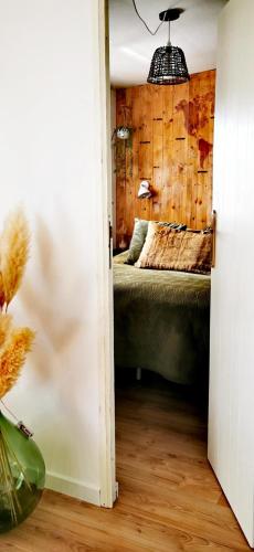 Maisonnette au calme sous les pins avec jardin , parking et piscine