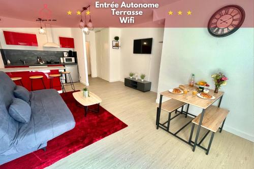 \" Le Rubis \" Terrasse - Wifi - Entrée Autonome