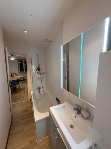 Ένα μπάνιο στο cocon du petit Bayonne