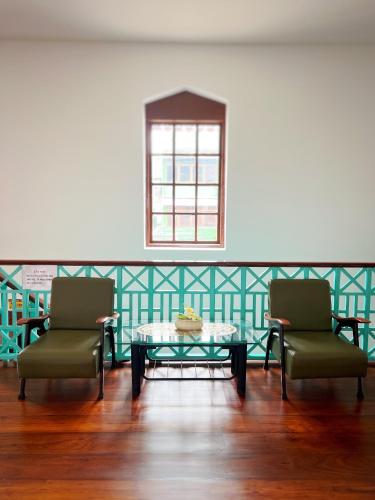 Χώρος καθιστικού στο Au samlor guesthouse