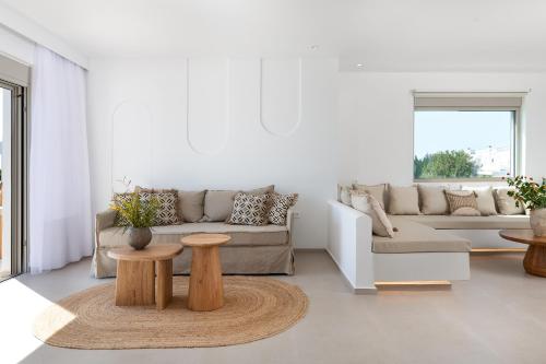 Χώρος καθιστικού στο Paradiso Luxury Beachfront Villa